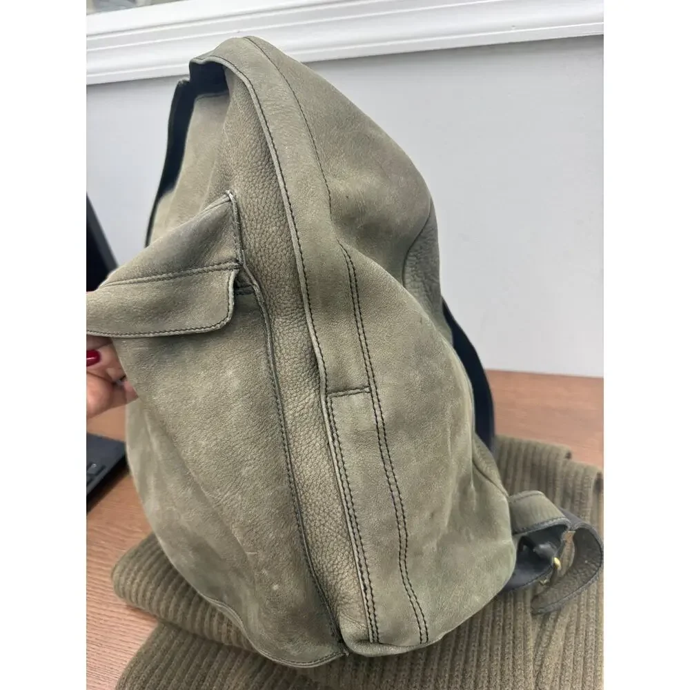 Roots Canada Go Soft Pebble Leather Laptop Backpack (pu2000thrifty